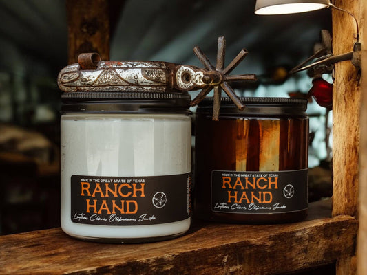 RANCH HAND - Clove & Leather Candle