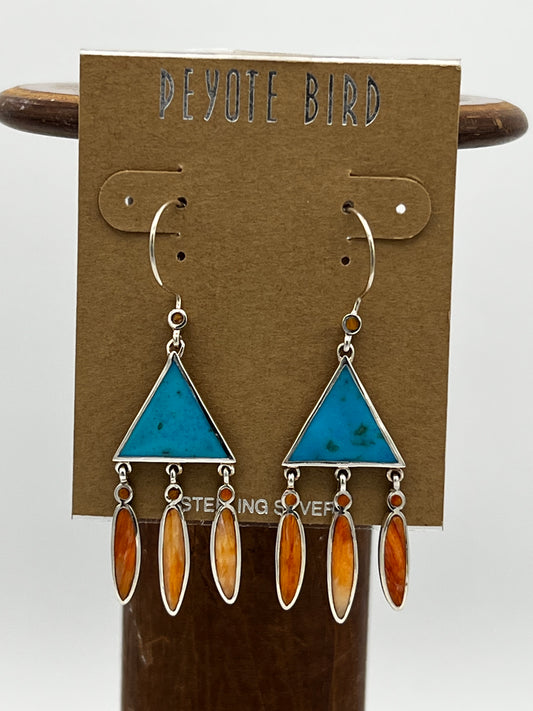 Triangle dangle Earrings