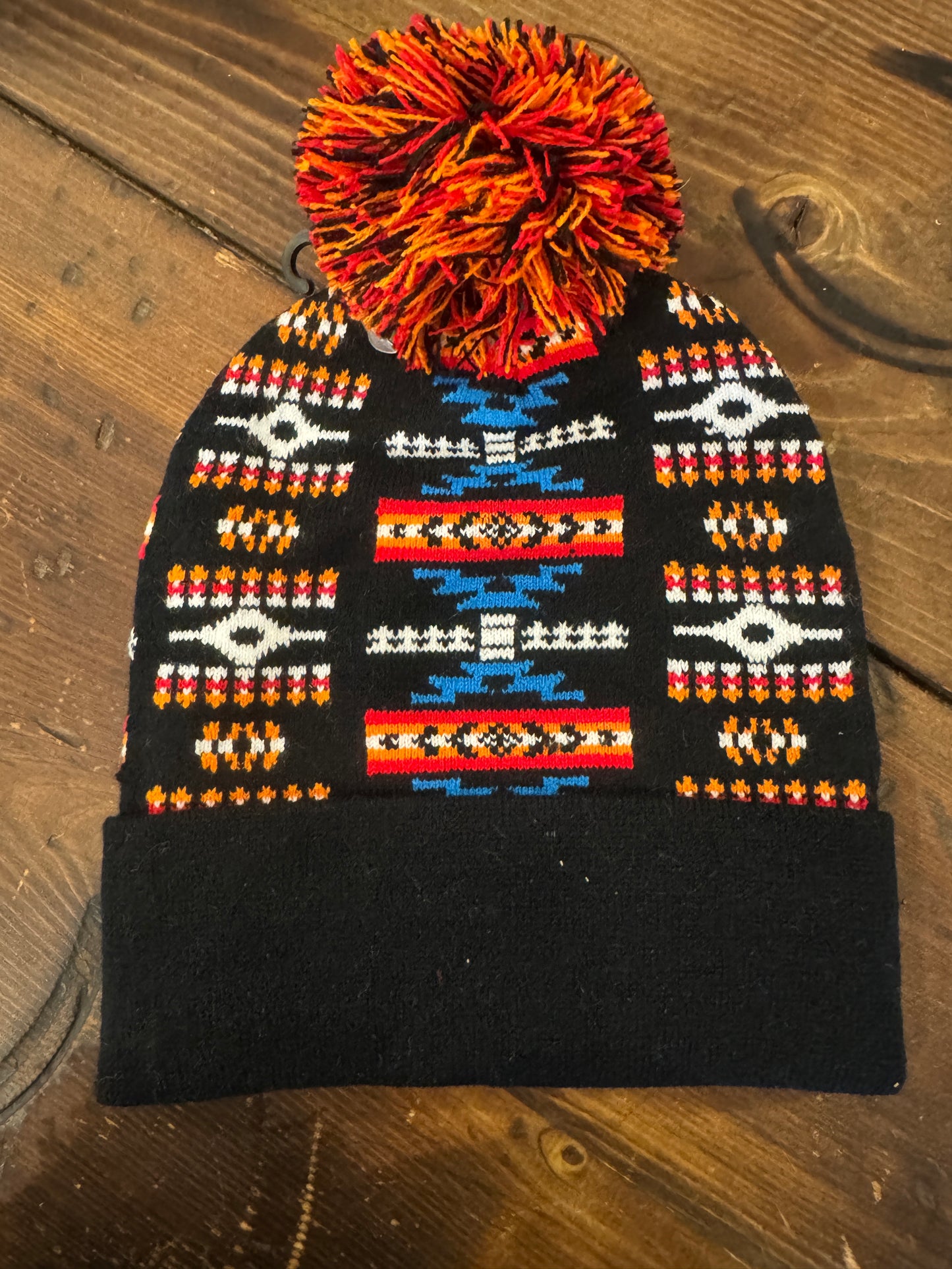 Aztec Pattern Beanie