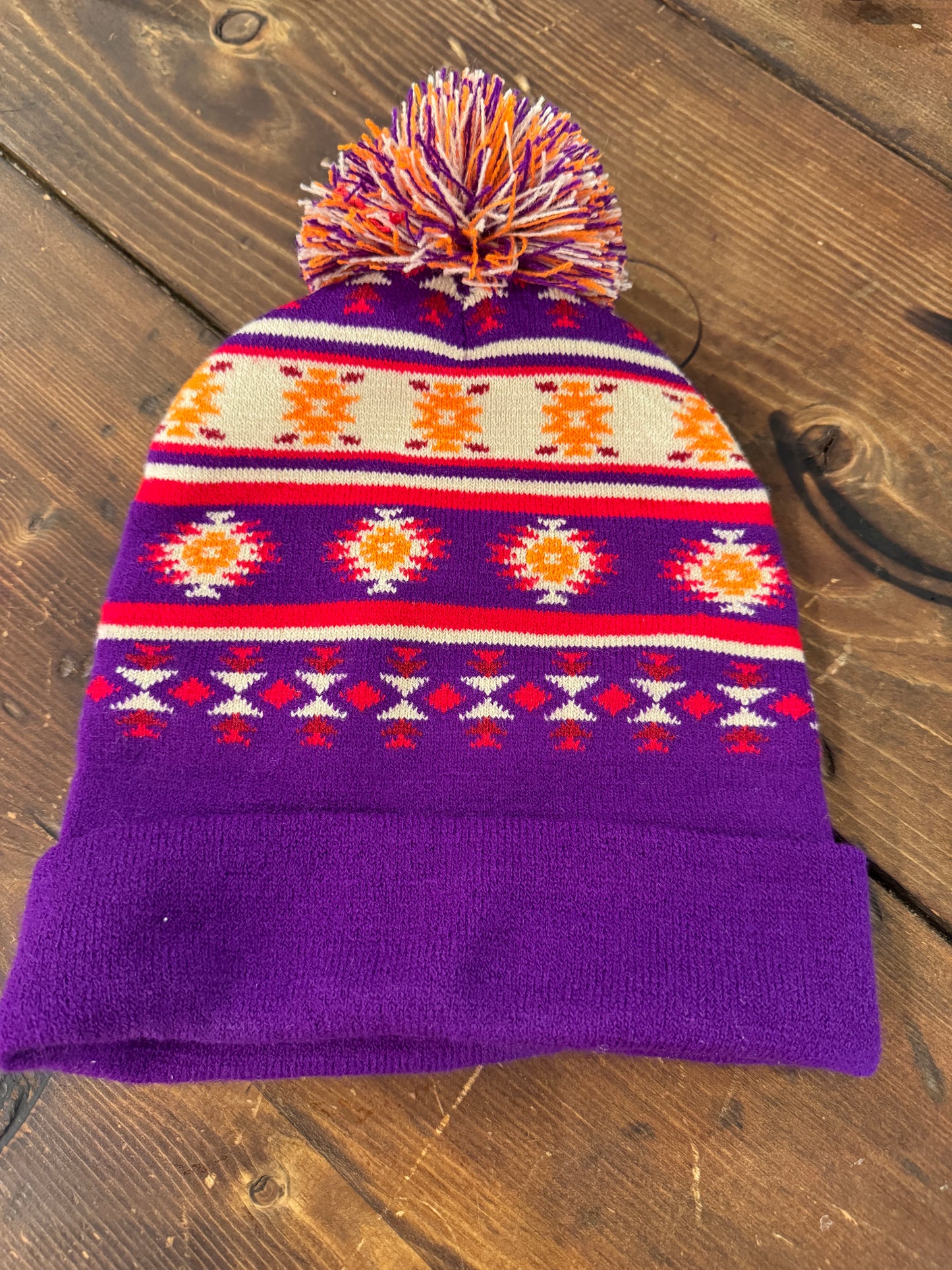 Aztec Pattern Beanie