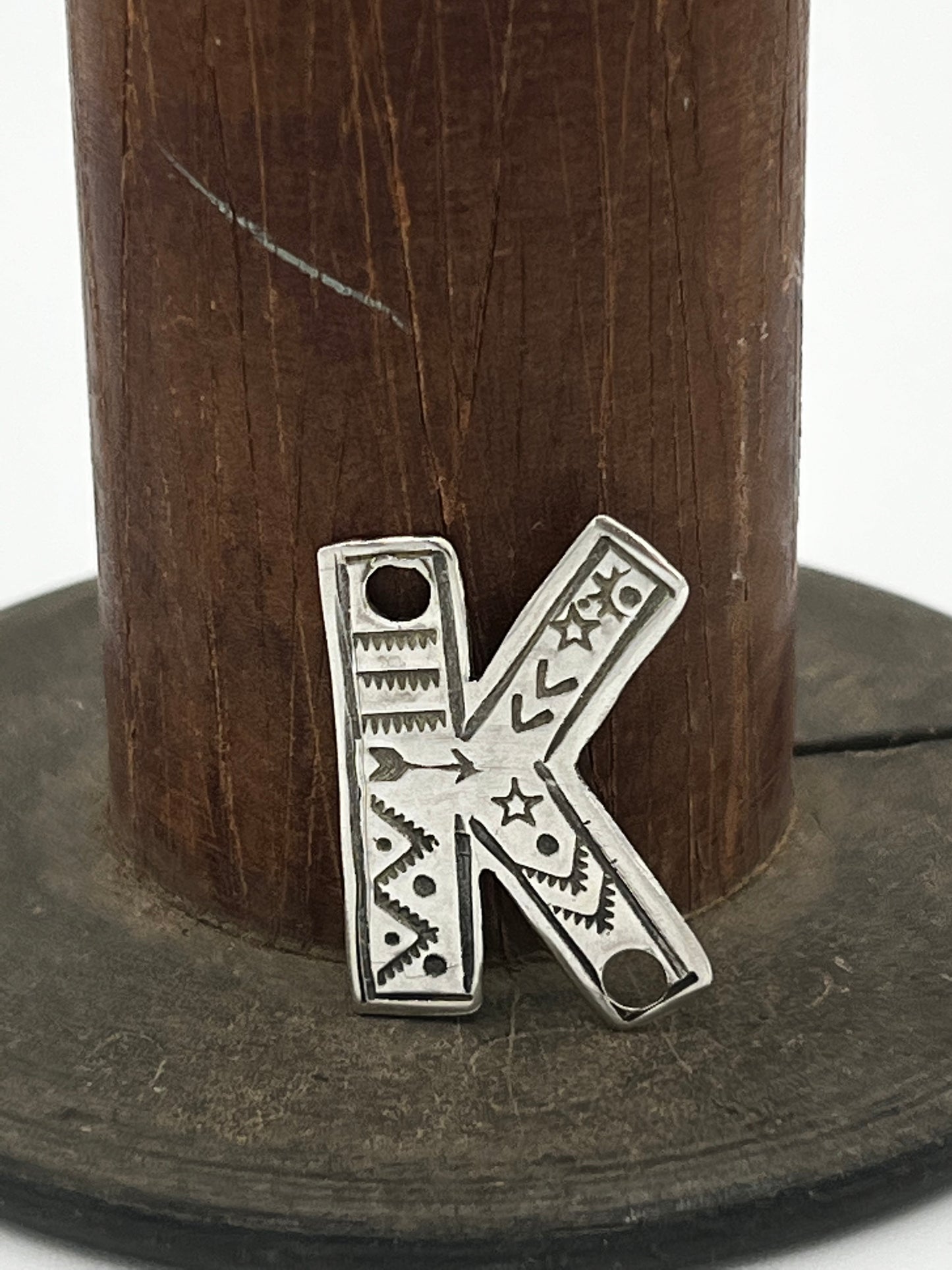 Hat Pin- Sterling Letters