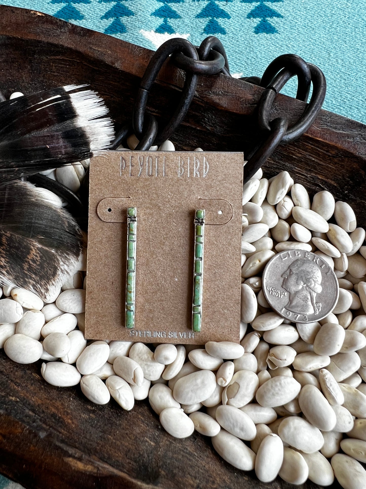 Stick Earrings- multiple stones available