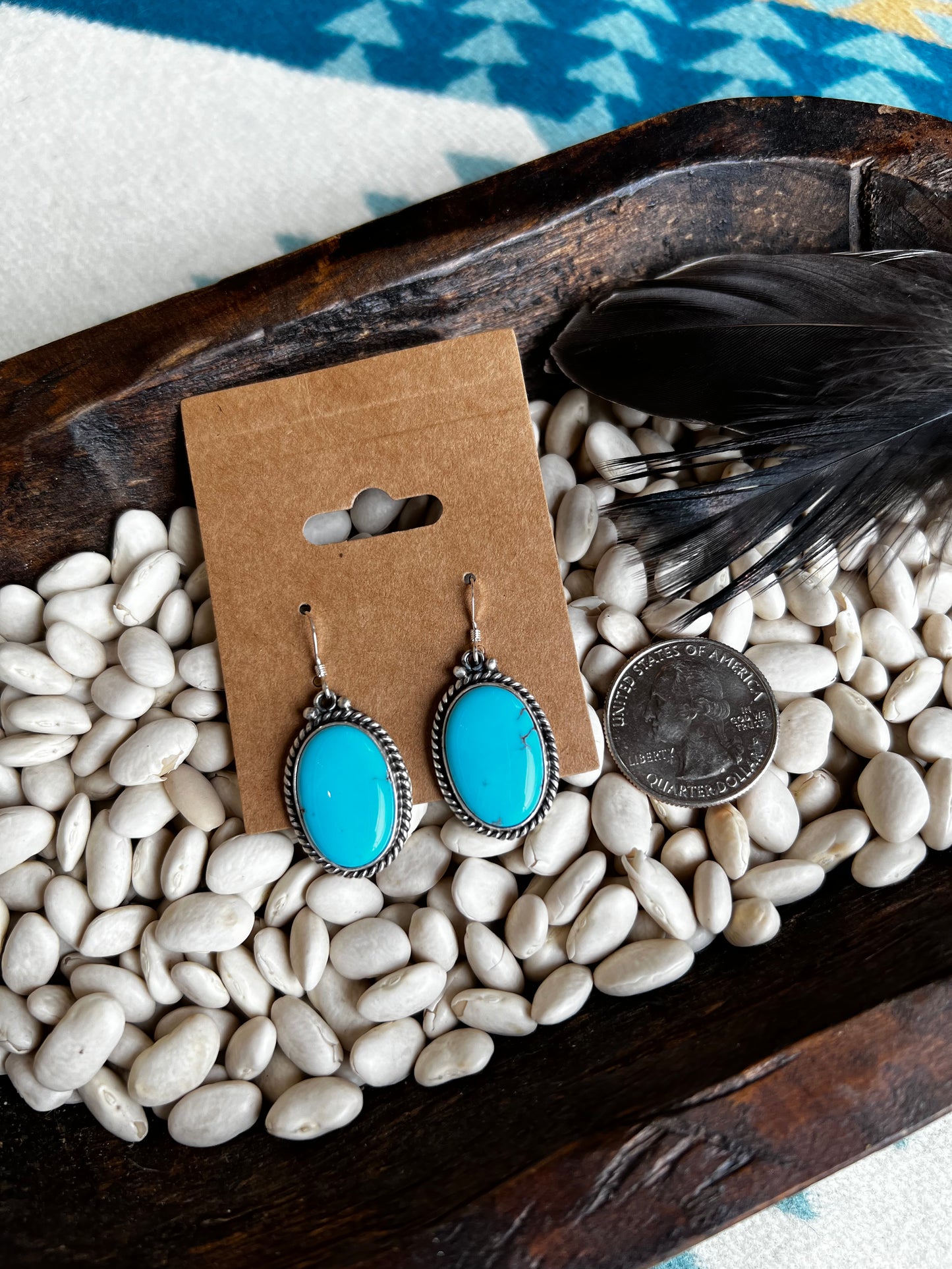 Turquoise Dangle Earrings