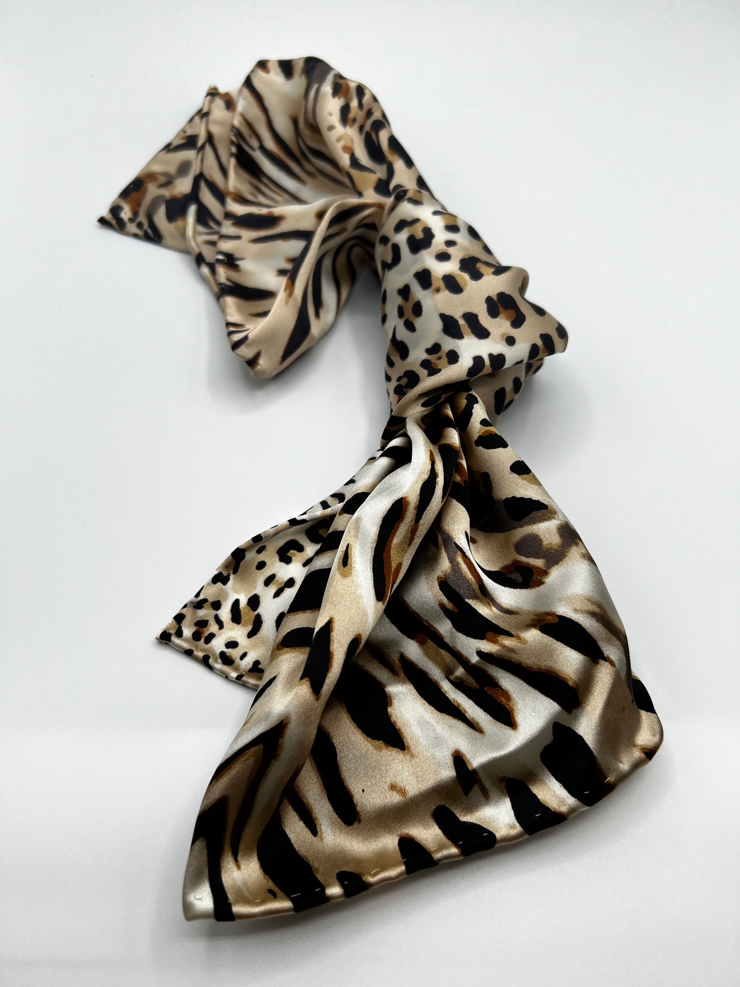 Silk Wild Rag - Leopard SM