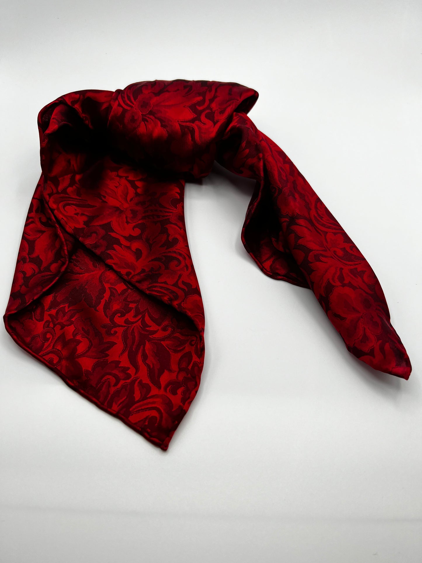 Silk Wild Rag - Raspberry