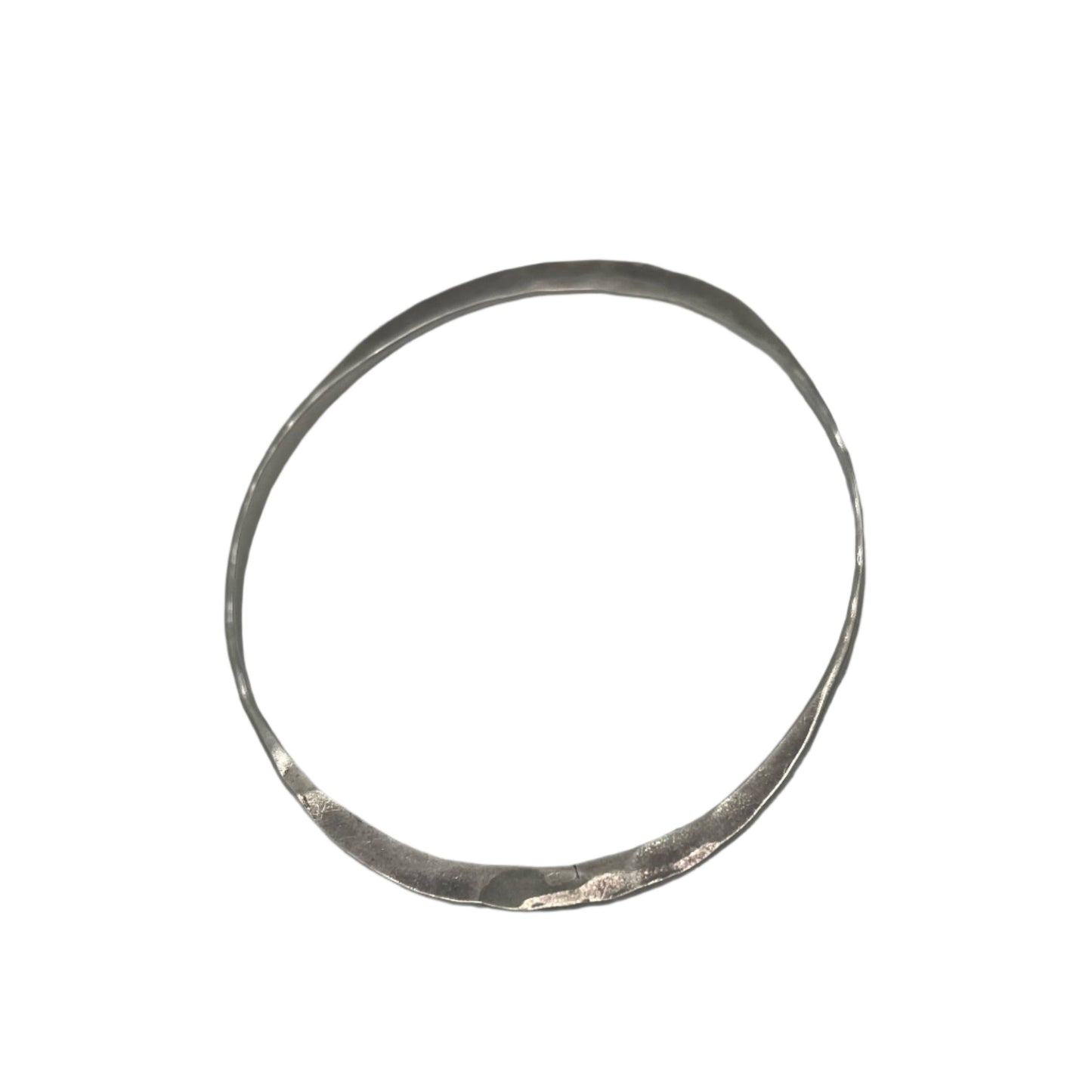 Vintage Sterling Silver Hammered Bracelet