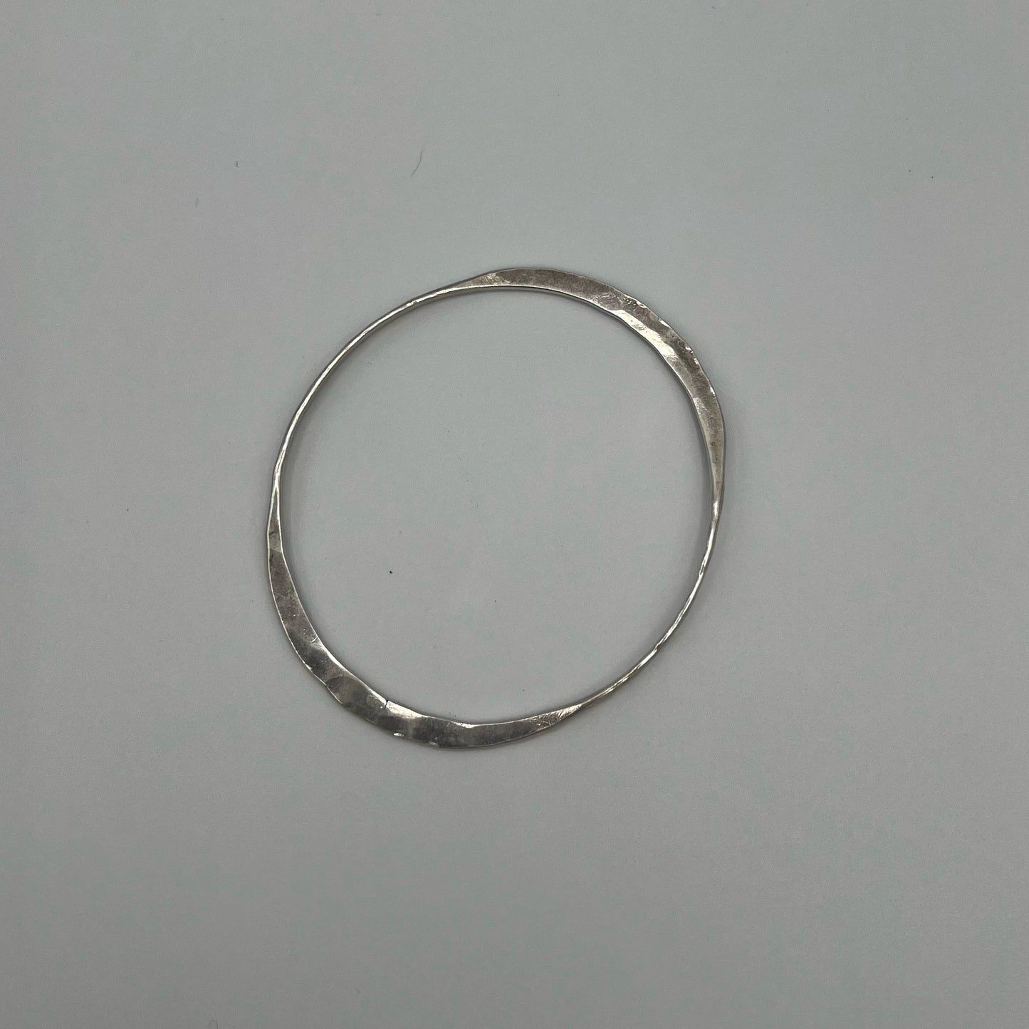 Vintage Sterling Silver Hammered Bracelet