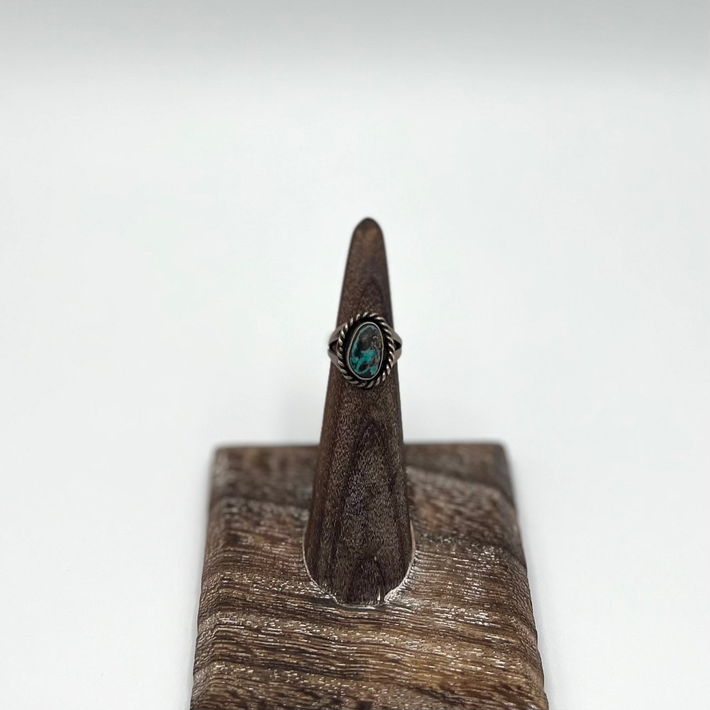 Medium Vintage Turquoise Stacker Ring