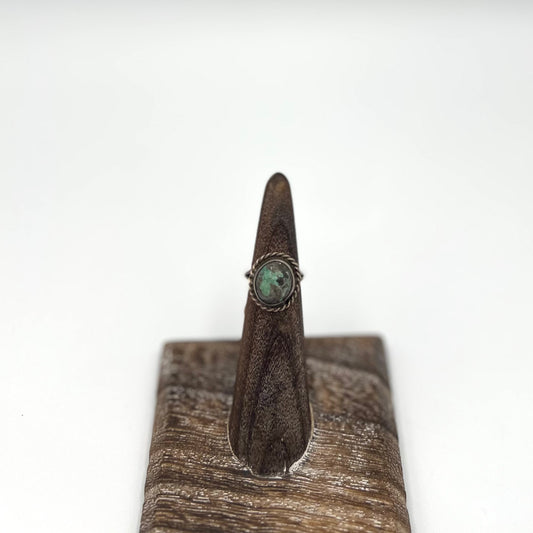 Medium Vintage Turquoise Stacker Ring