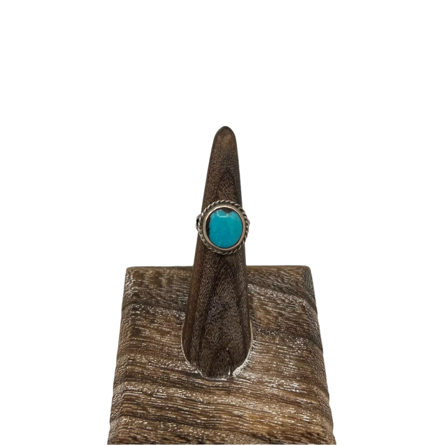 Medium Vintage Turquoise Stacker Ring