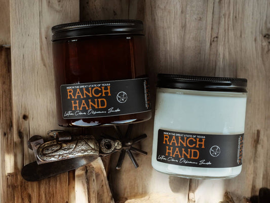 RANCH HAND - Clove & Leather Candle