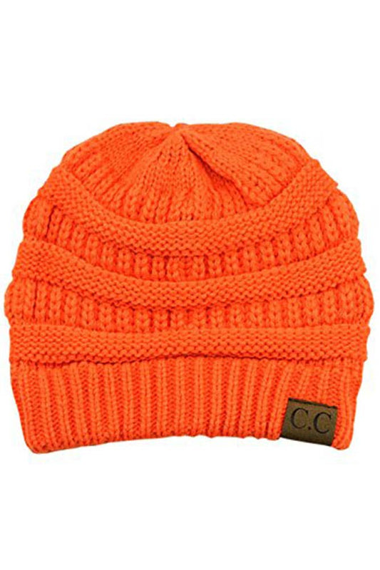 C.C  Solid Color Beanie