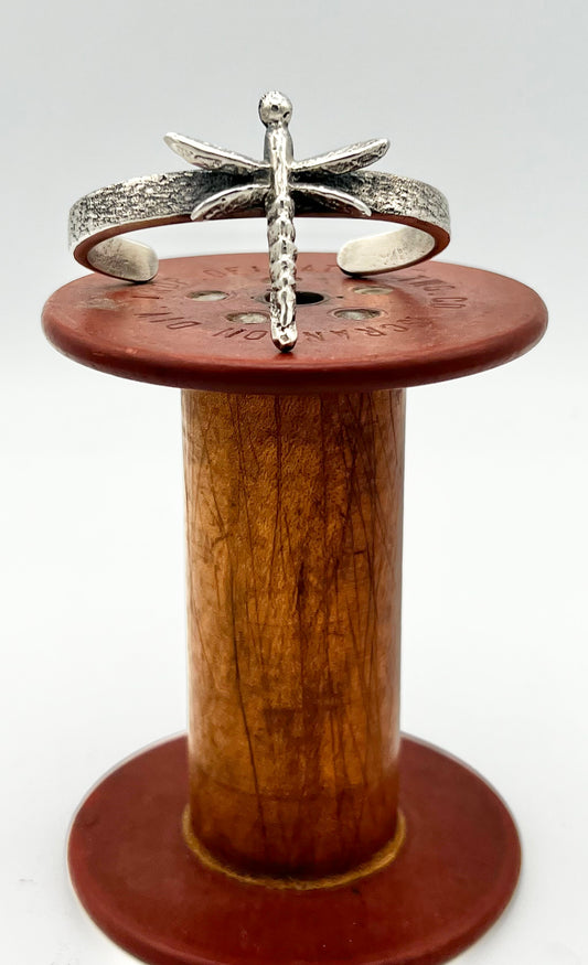 Cuff/Bracelet- Gary Custer Dragonfly Sterling