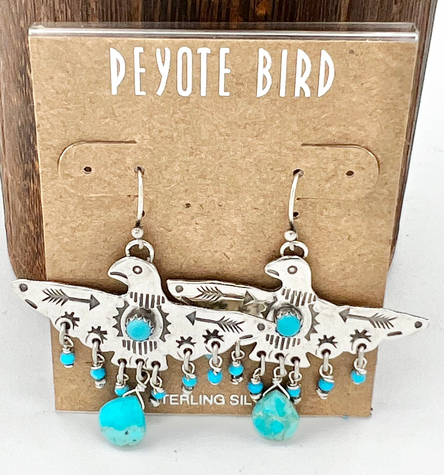 Earring- Joe Eby Sterling Turquoise