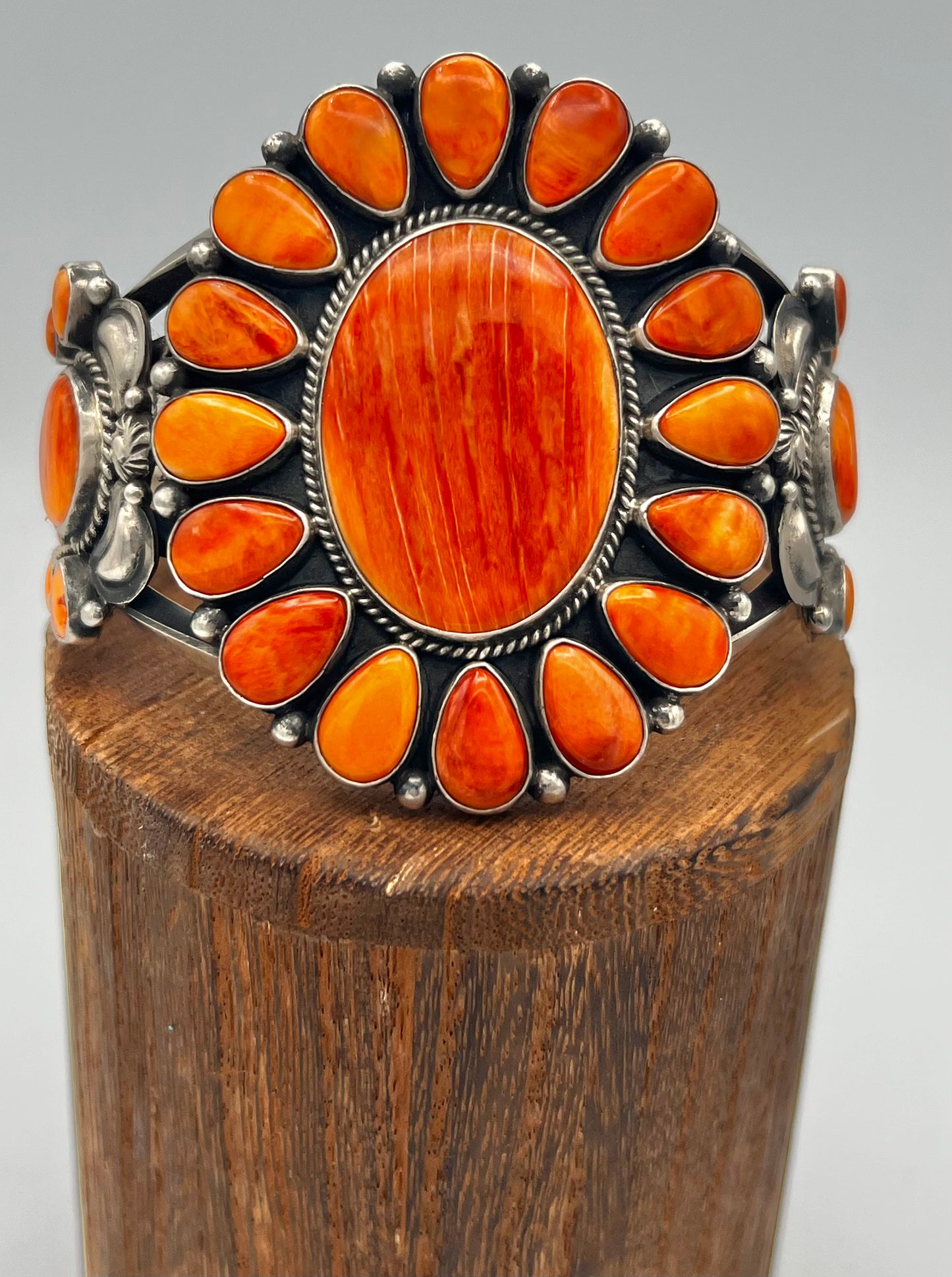 Cuff/Bracelet- Tyler Brown Zuni, Spiny Oyster