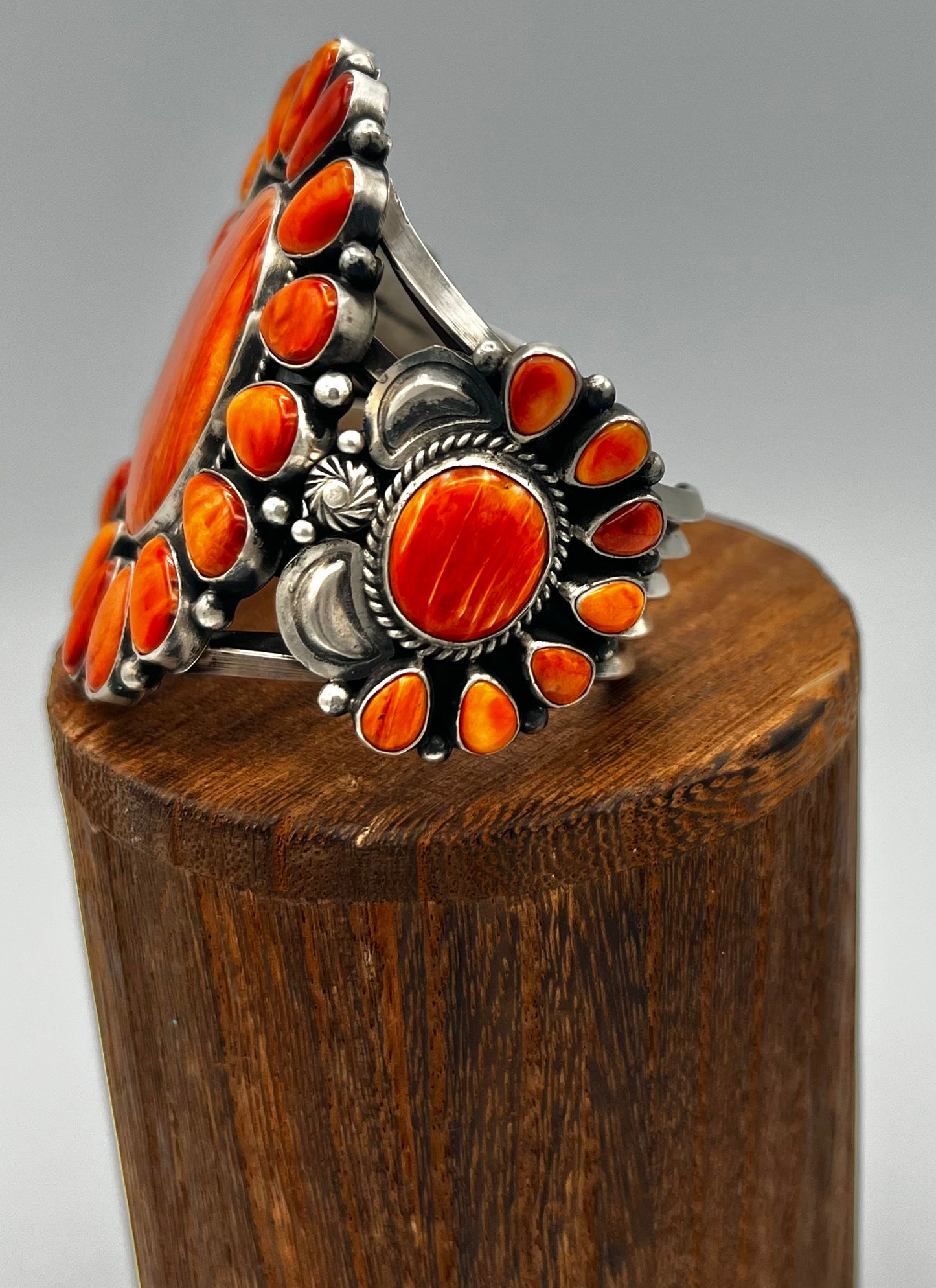 Cuff/Bracelet- Tyler Brown Zuni, Spiny Oyster