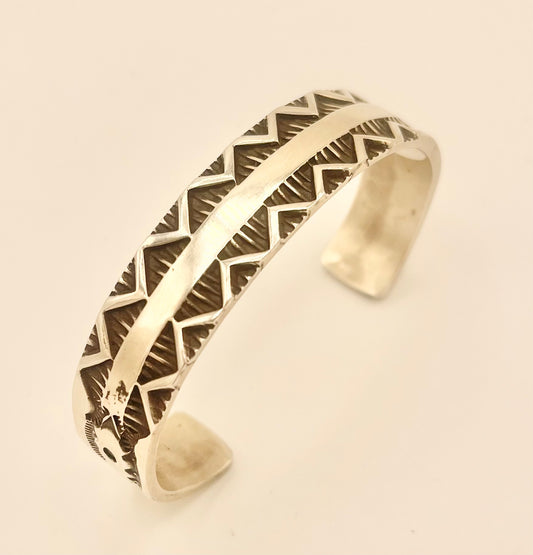 Cuff/ Bracelet- Elvira Bill Navajo