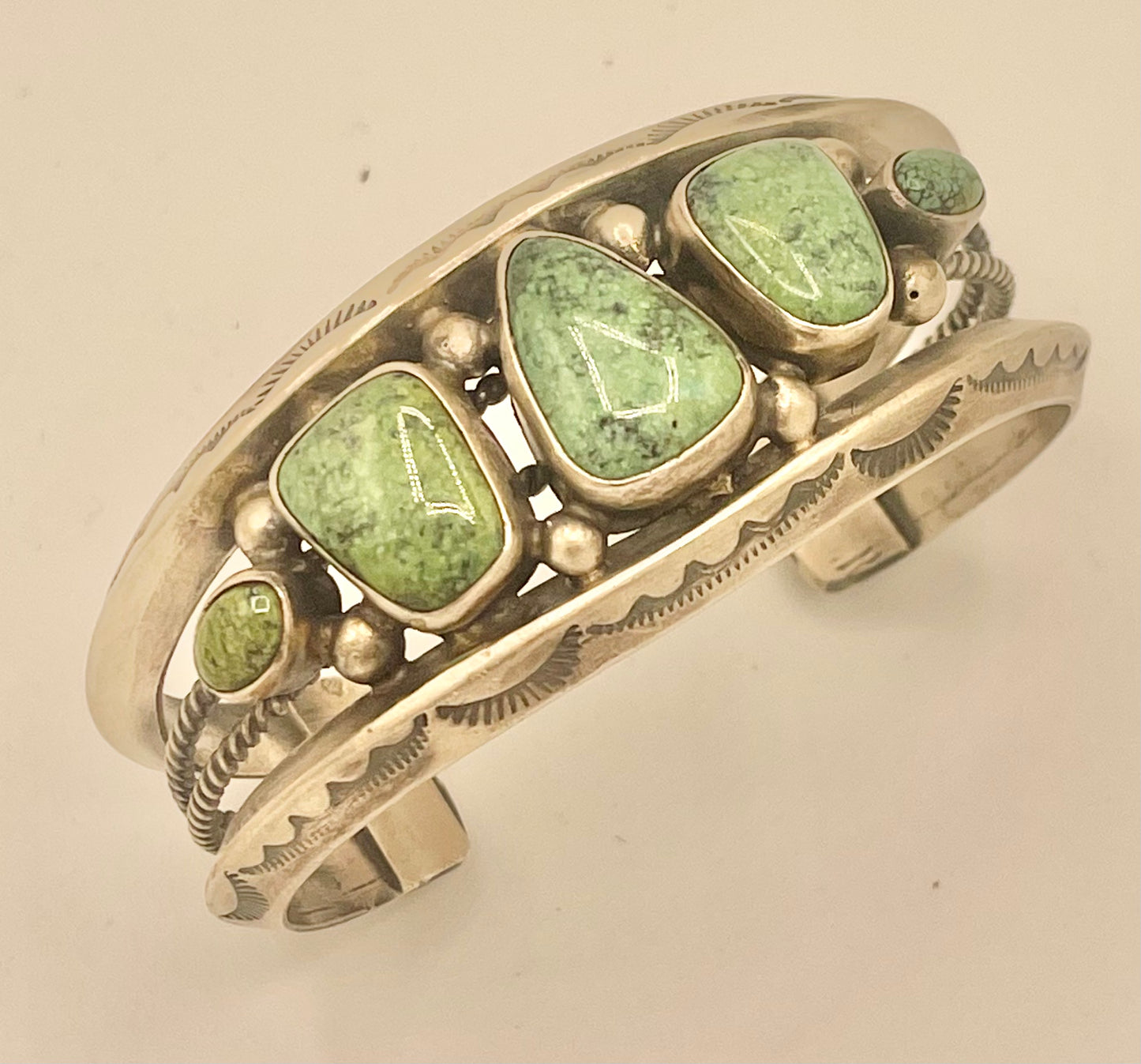 Cuff/ Bracelet- Berl Johnson 5 Stone