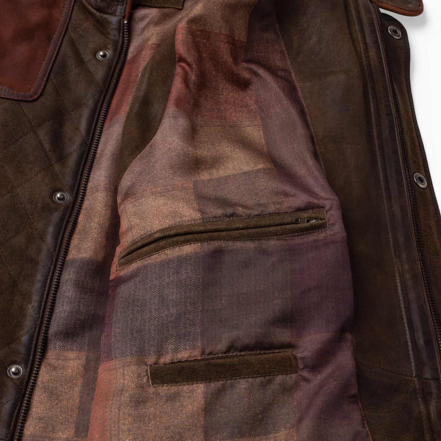 Shooter's Quilted Leather Vest