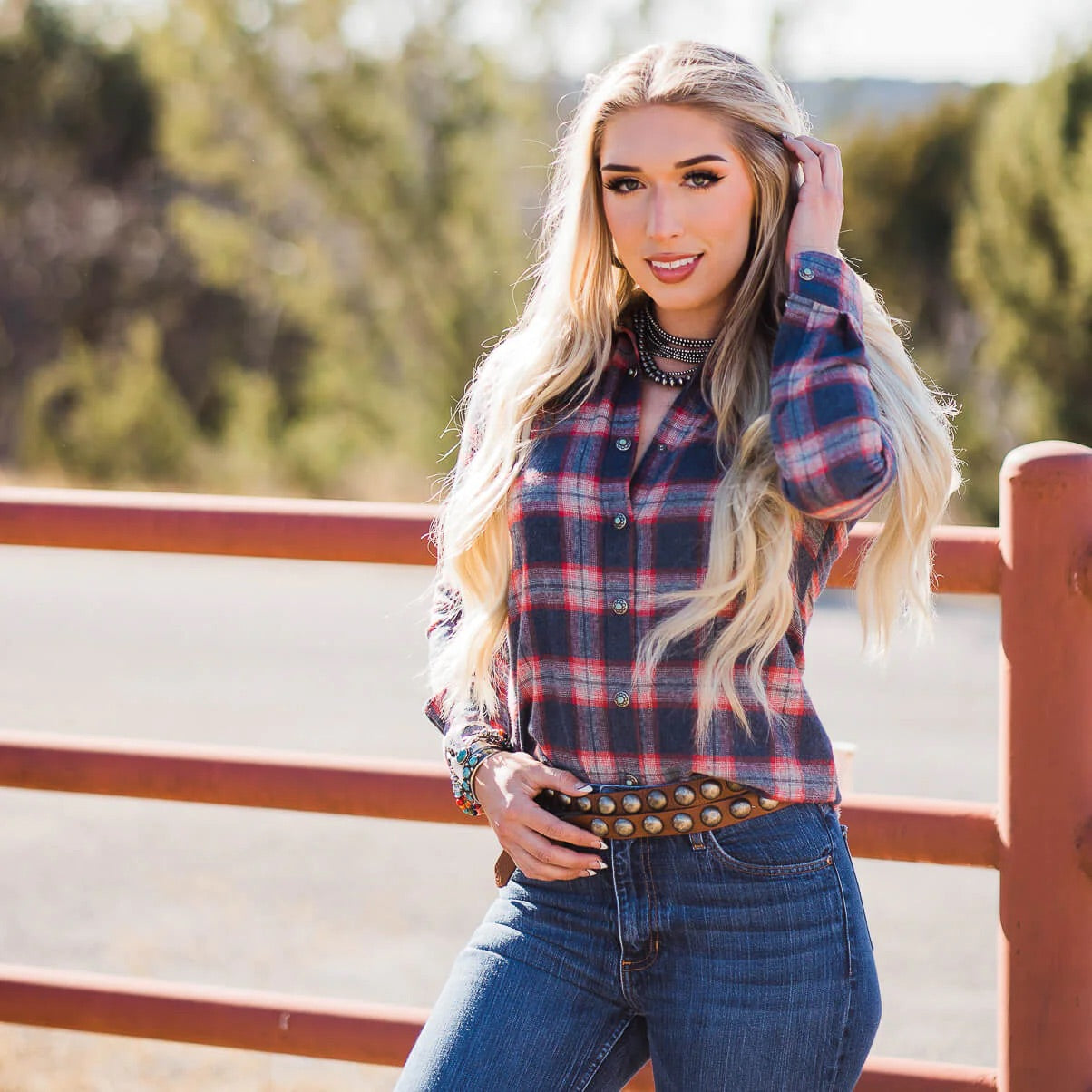 Claire Plaid Shirt