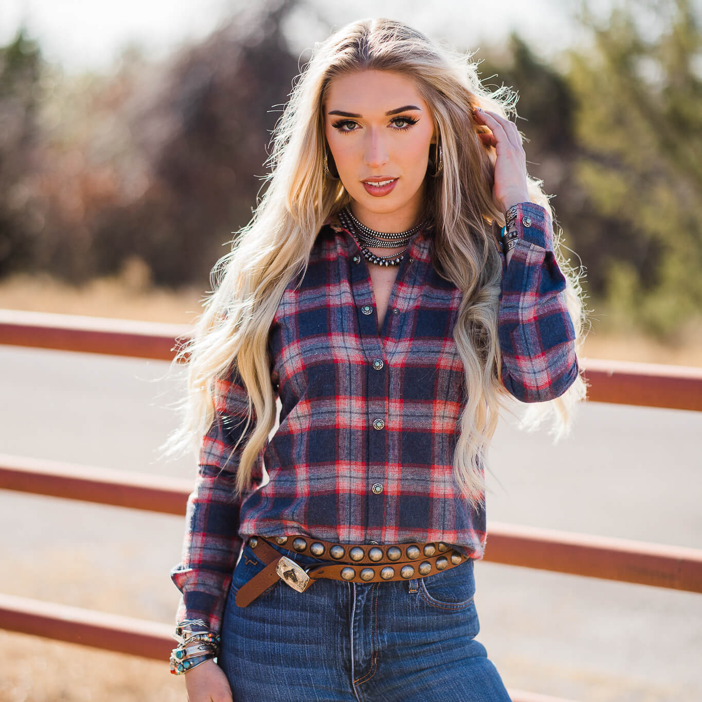 Claire Plaid Shirt