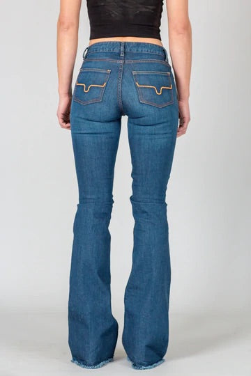 Kimes Lola Raw Hem Jeans